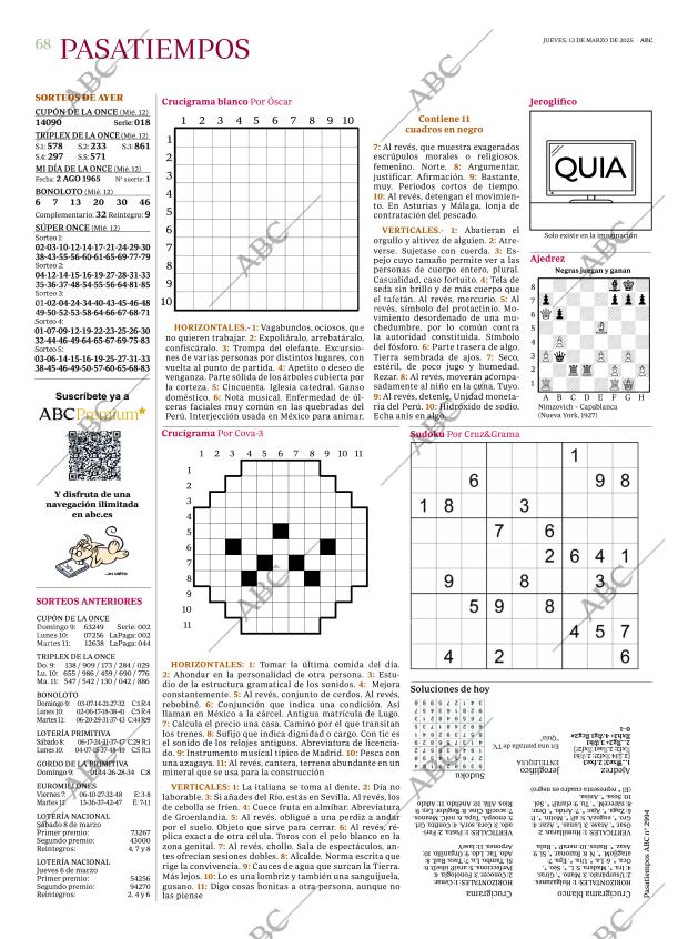 ABC SEVILLA 13-03-2025 página 68