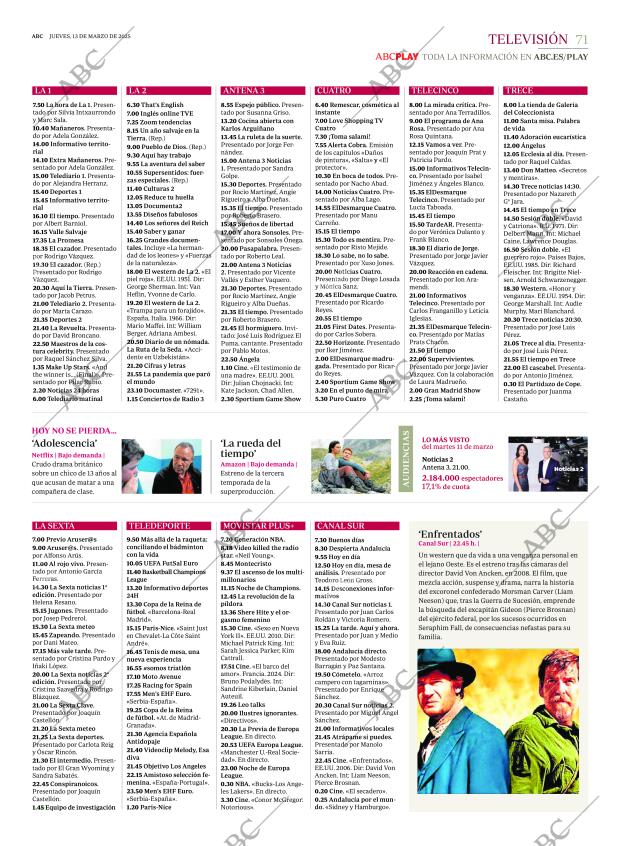 ABC SEVILLA 13-03-2025 página 71