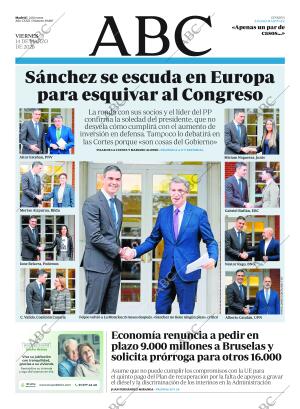 ABC MADRID 14-03-2025