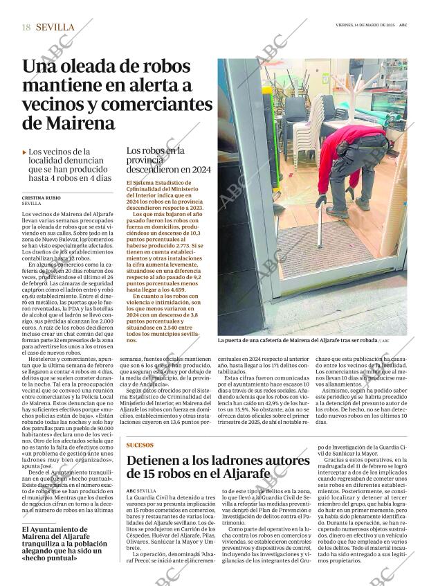 ABC SEVILLA 14-03-2025 página 18