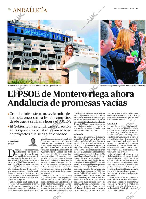 ABC SEVILLA 14-03-2025 página 26