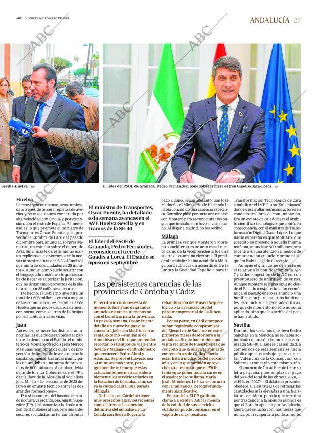 ABC SEVILLA 14-03-2025 página 27