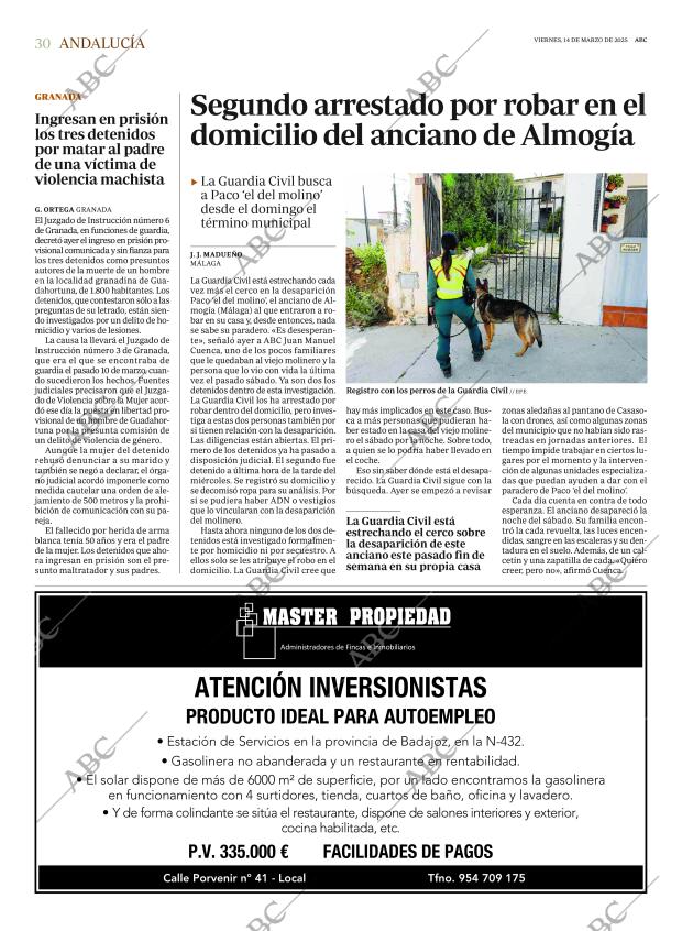ABC SEVILLA 14-03-2025 página 30