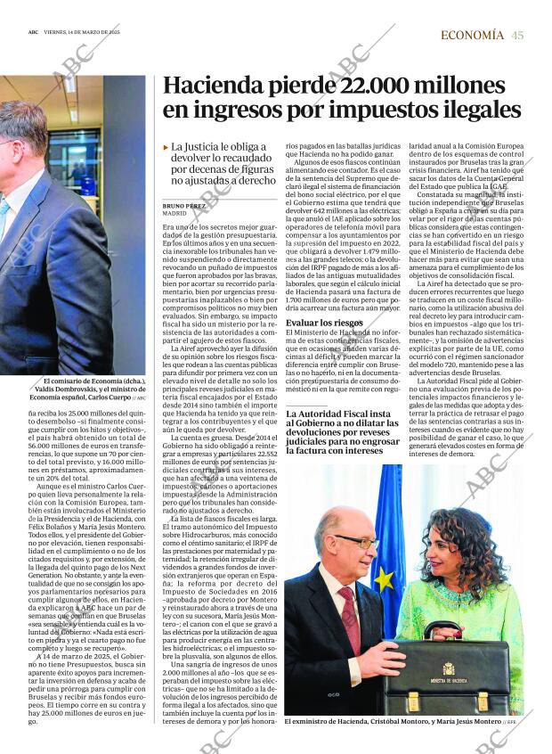 ABC SEVILLA 14-03-2025 página 45