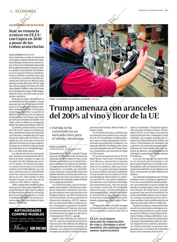 ABC SEVILLA 14-03-2025 página 46