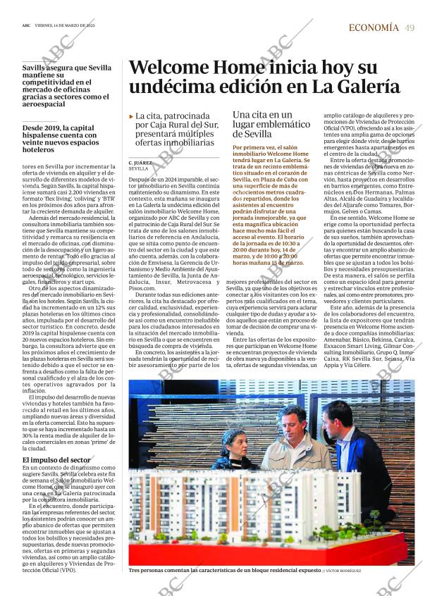 ABC SEVILLA 14-03-2025 página 49
