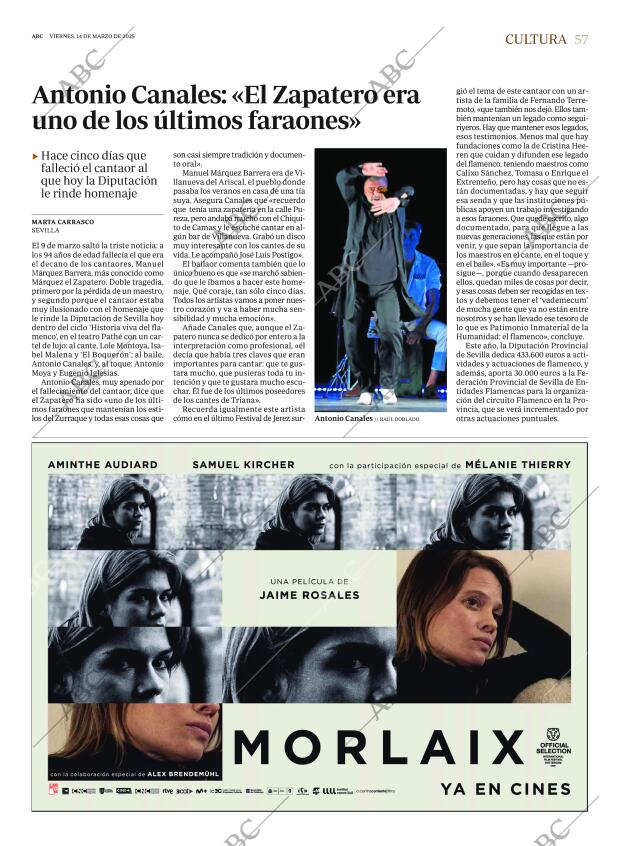 ABC SEVILLA 14-03-2025 página 57