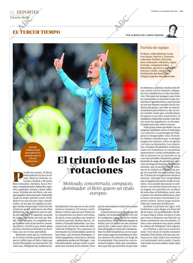 ABC SEVILLA 14-03-2025 página 62