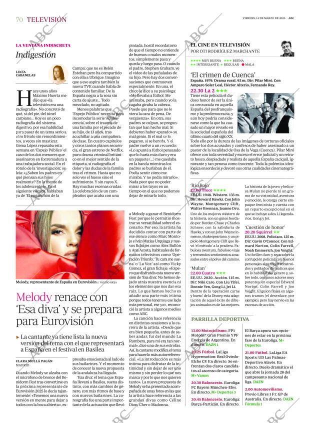 ABC SEVILLA 14-03-2025 página 70