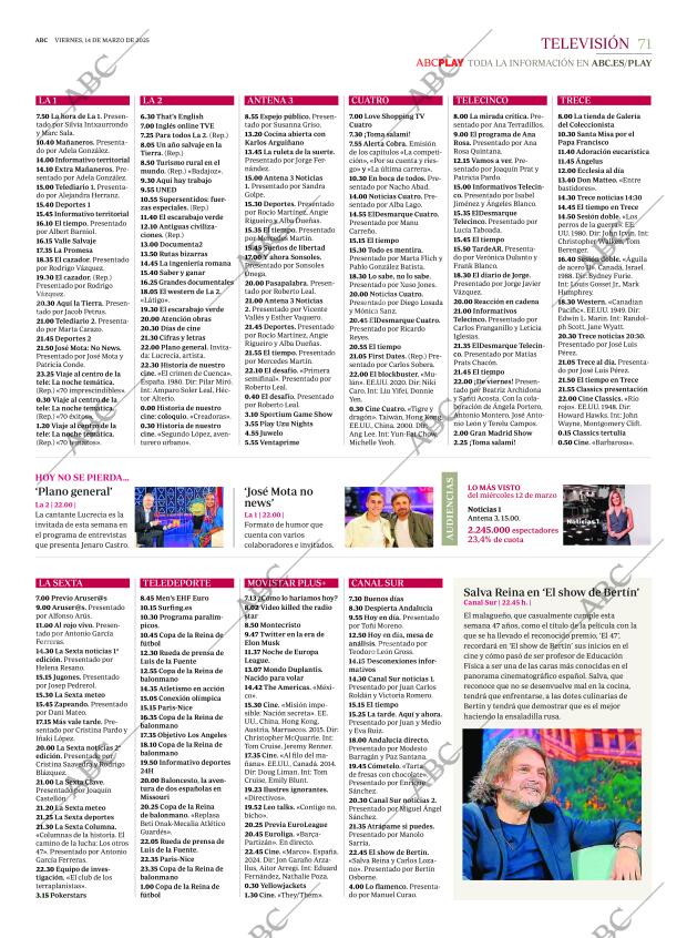 ABC SEVILLA 14-03-2025 página 71
