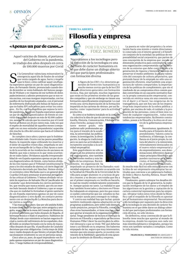 ABC SEVILLA 14-03-2025 página 8