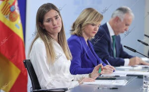 Rueda de prensa posterior a la reunión del Consejo de Ministros con la ministra...