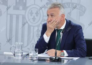 Rueda de prensa posterior a la reunión del Consejo de Ministros con la ministra...