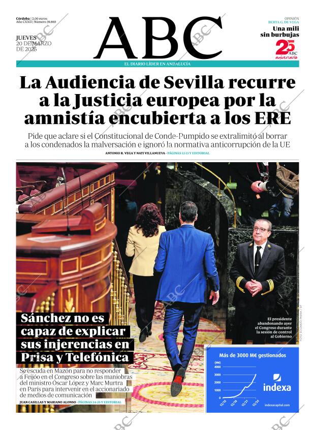 ABC CORDOBA 20-03-2025 página 1