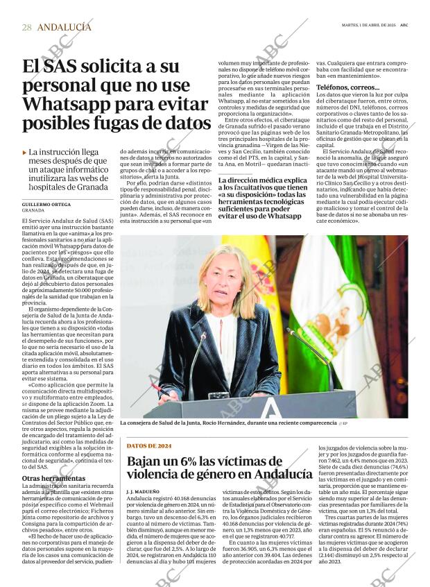 ABC SEVILLA 01-04-2025 página 28