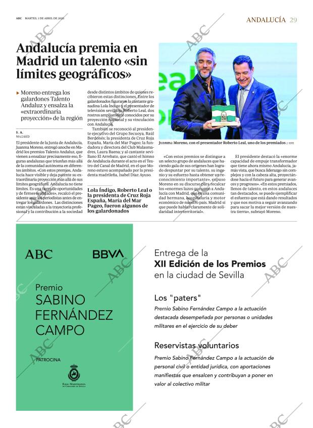 ABC SEVILLA 01-04-2025 página 29