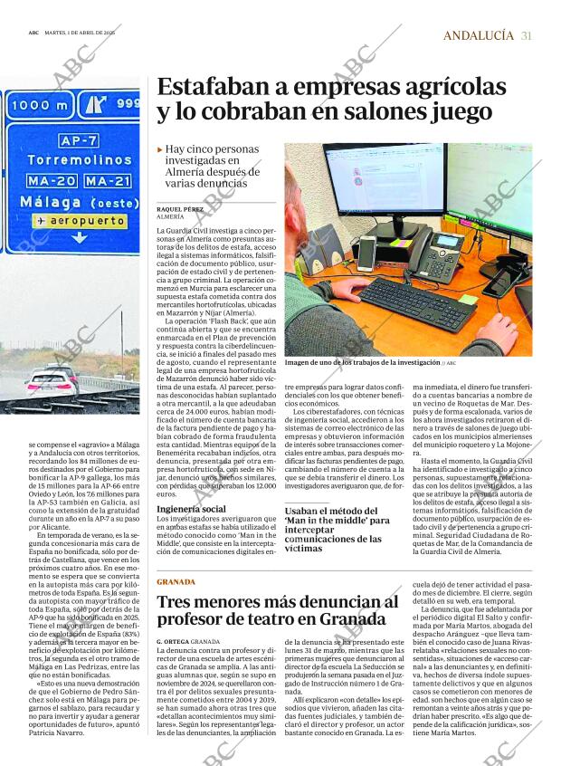 ABC SEVILLA 01-04-2025 página 31