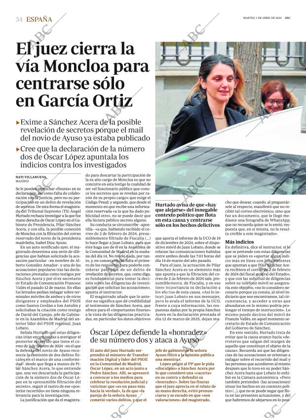ABC SEVILLA 01-04-2025 página 34