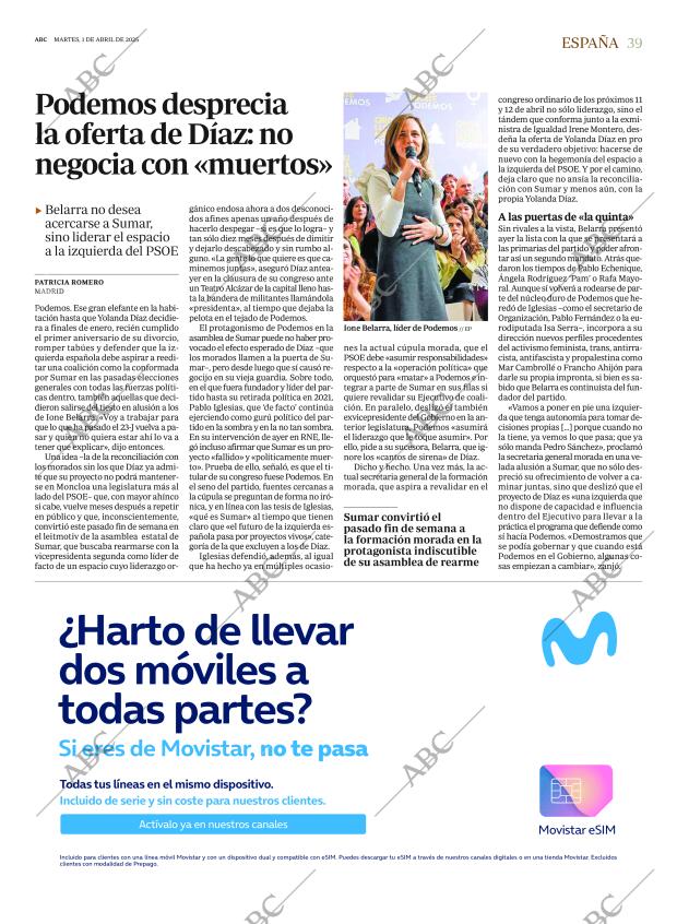 ABC SEVILLA 01-04-2025 página 39