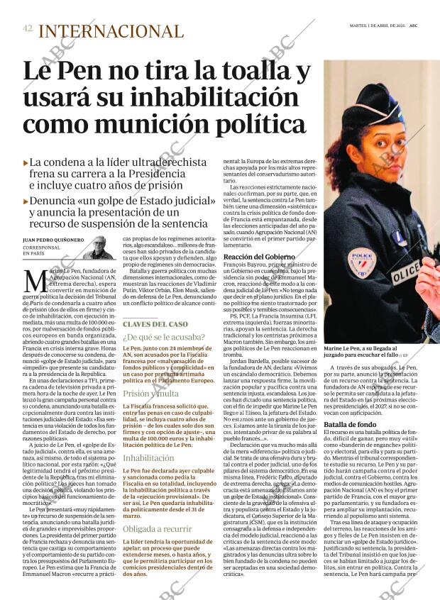 ABC SEVILLA 01-04-2025 página 42