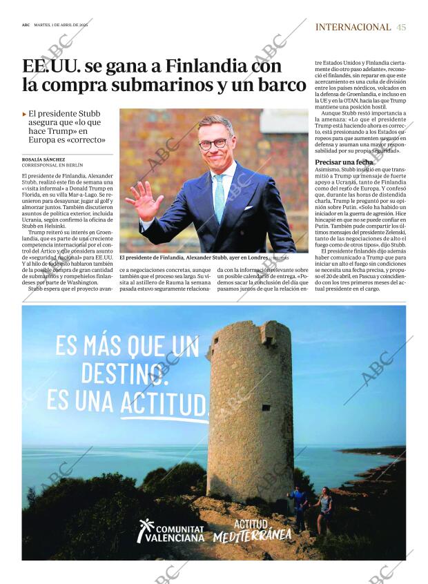 ABC SEVILLA 01-04-2025 página 45