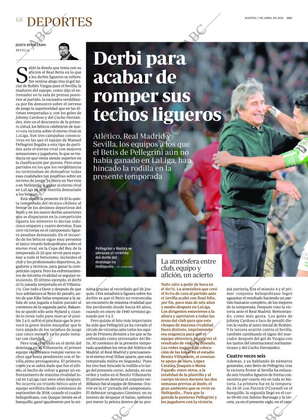 ABC SEVILLA 01-04-2025 página 68