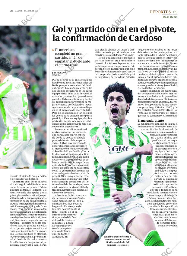 ABC SEVILLA 01-04-2025 página 69