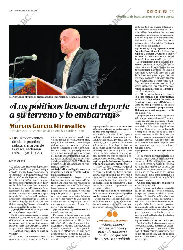 ABC SEVILLA 01-04-2025 página 75