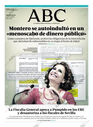 ABC SEVILLA 02-04-2025 página 1