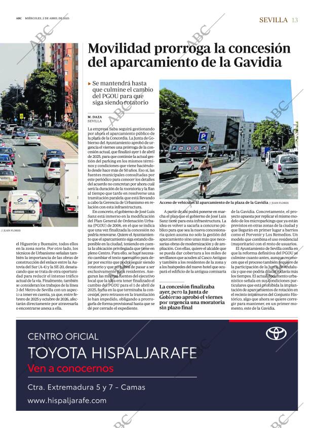 ABC SEVILLA 02-04-2025 página 13