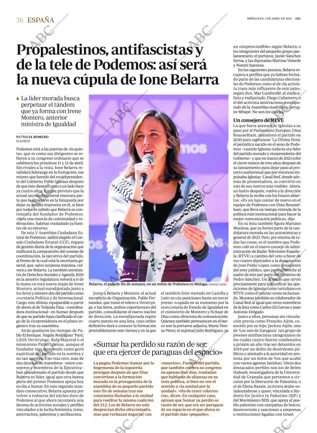 ABC SEVILLA 02-04-2025 página 36