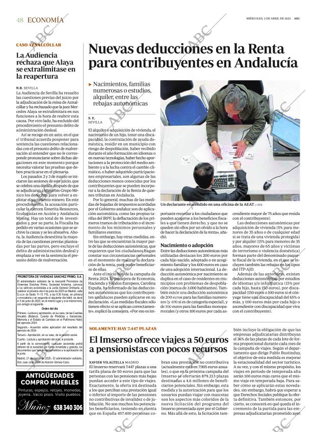 ABC SEVILLA 02-04-2025 página 48
