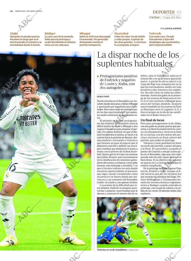 ABC SEVILLA 02-04-2025 página 65