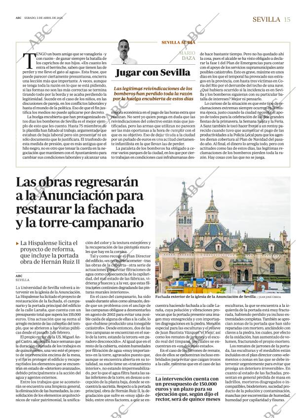 ABC SEVILLA 05-04-2025 página 15