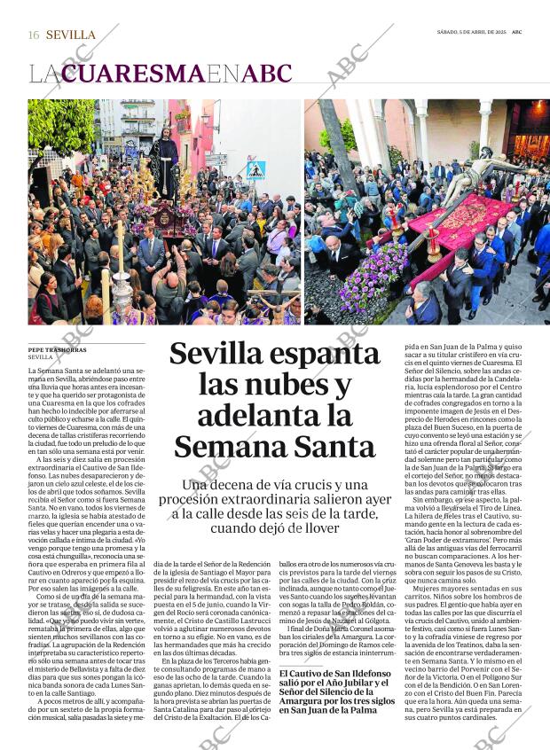 ABC SEVILLA 05-04-2025 página 16