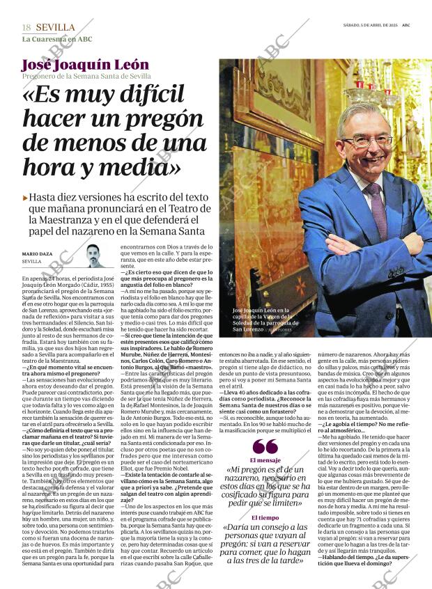 ABC SEVILLA 05-04-2025 página 18