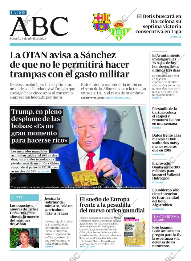 ABC SEVILLA 05-04-2025 página 2