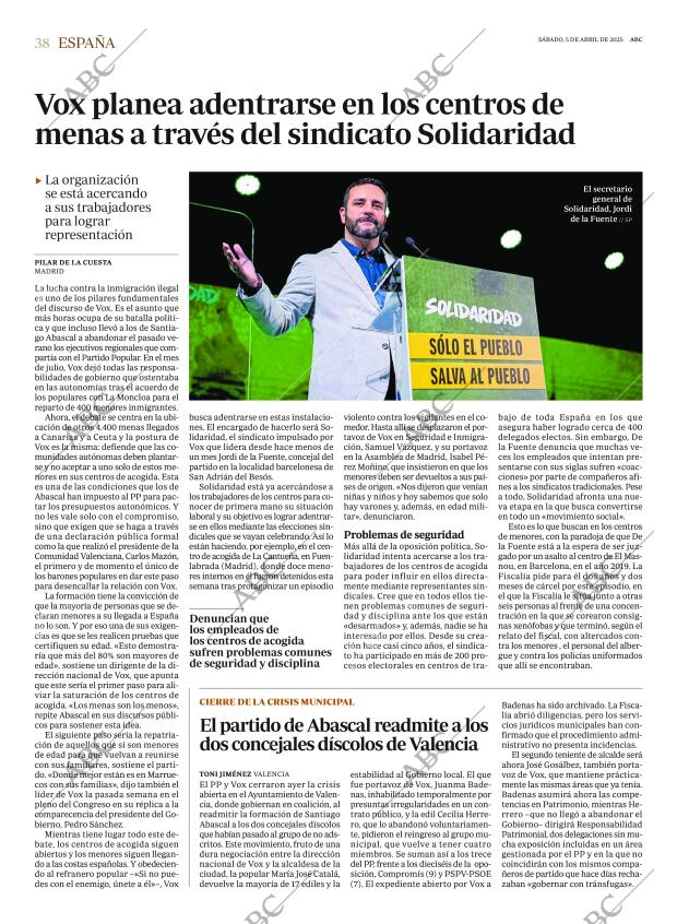 ABC SEVILLA 05-04-2025 página 38