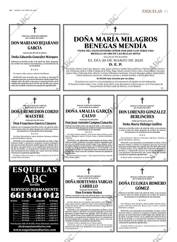ABC SEVILLA 05-04-2025 página 61