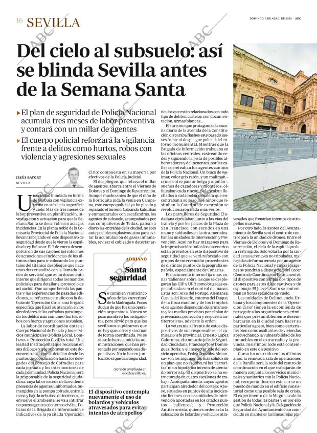 ABC SEVILLA 06-04-2025 página 16