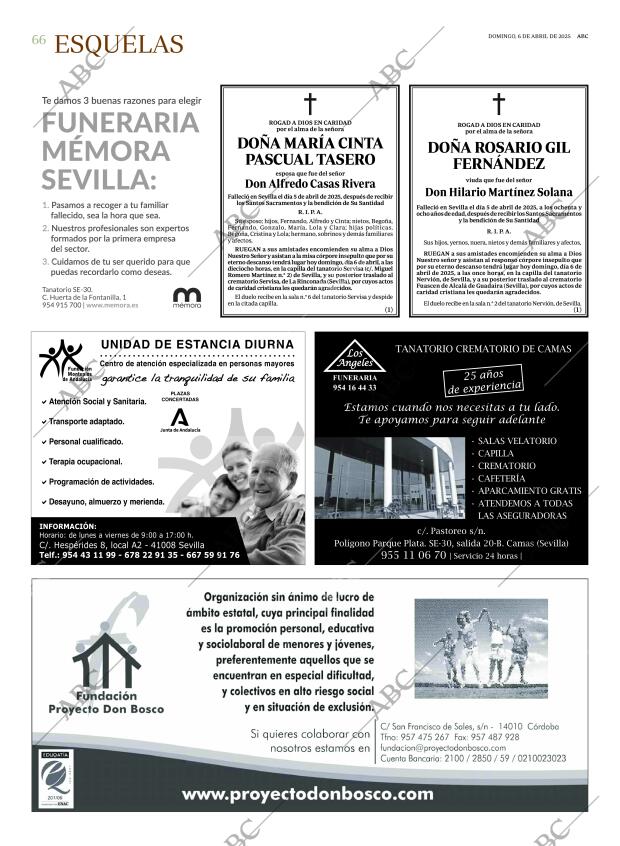 ABC SEVILLA 06-04-2025 página 66