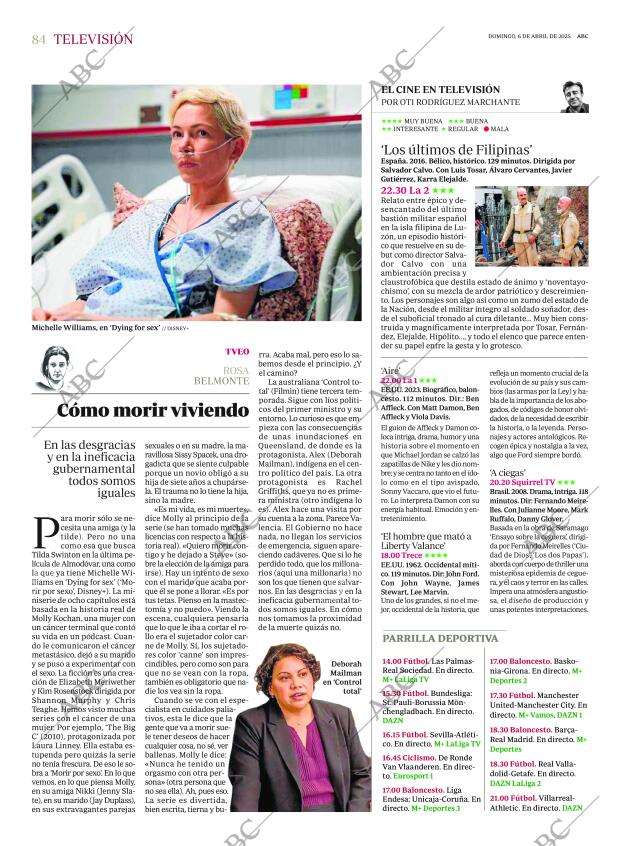 ABC SEVILLA 06-04-2025 página 84
