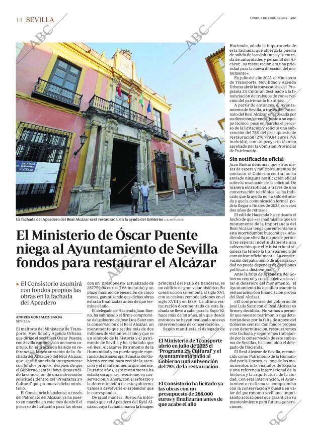ABC SEVILLA 07-04-2025 página 14