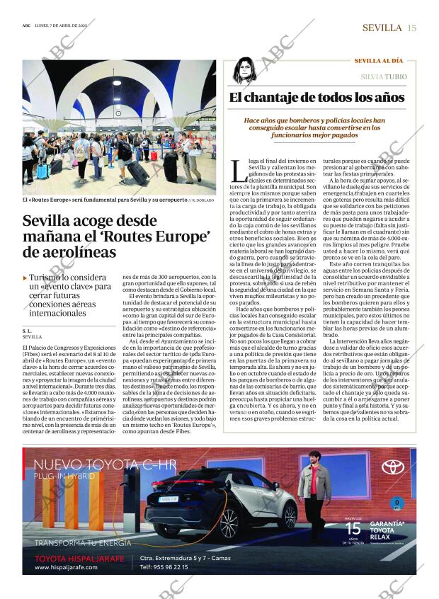 ABC SEVILLA 07-04-2025 página 15