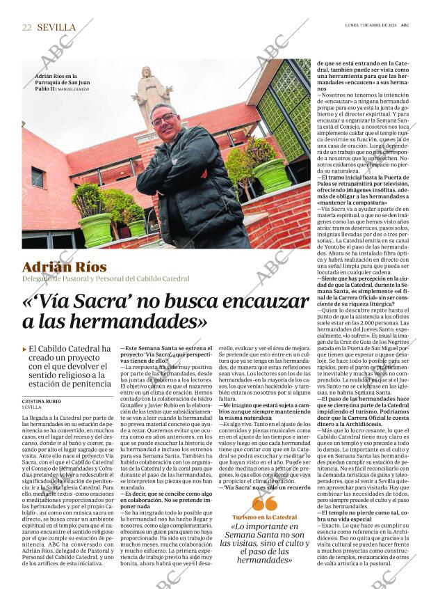 ABC SEVILLA 07-04-2025 página 22