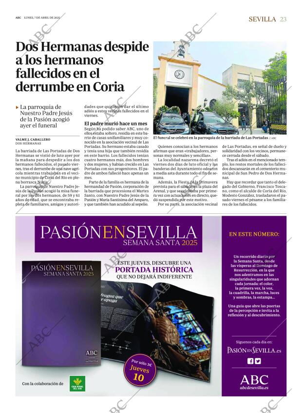 ABC SEVILLA 07-04-2025 página 23