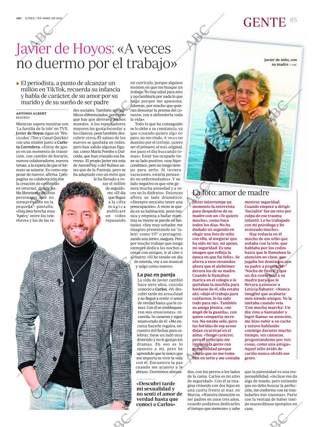 ABC SEVILLA 07-04-2025 página 85