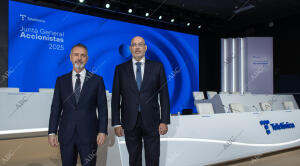 En la imagen, Marc Murtra y Emilio Gayo