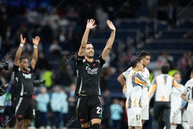 Partido de vuelta de cuartos de final de la UEFA Champions League en el estadio...