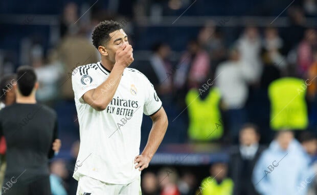 Partido de vuelta de cuartos de final de la UEFA Champions League en el estadio...
